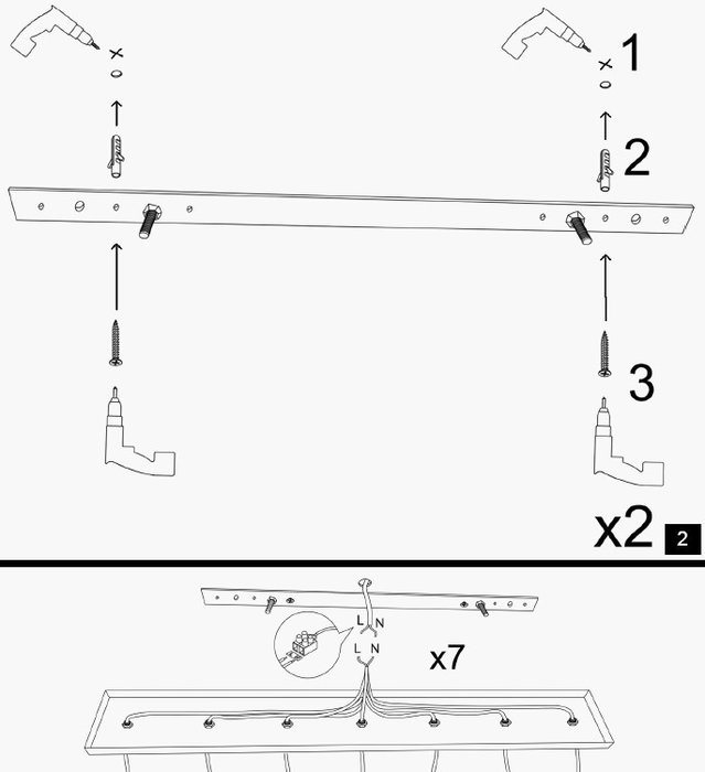 Opviq Lámpara de Araña Industrial de Hierro Negra con Altura Ajustable Opviq Lámpara de Araña Industrial de Hierro Negra con Altura Ajustable